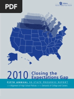 Download Achieve Closing the Expectations Gap 2010 by Achieve Inc SN27739787 doc pdf