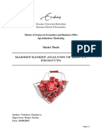 Market Basket Analysis by Velislava Gancheva