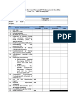 RFR Checklist (Srpmo & Rpmo Levels)