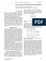 Design and Modeling of the Step Down Piezo Transformer