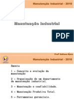 Manutenção Industrial - Conceito