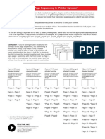 Booklet Page Sequencing