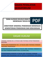 Pengadaan Alat Laboratorium