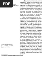 864353_artigo Warat Vozes Incógnitas Das Verdades Jurídicas