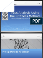 Truss Analysis Using Stiffness Method R1