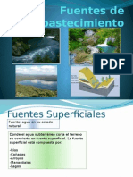 Fuentes de Abastecimiento