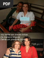 Parabéns Gê!