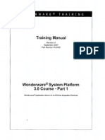 ArchestrA Training Manual - Class 1