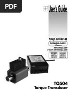 User's Guide: Torque Transducer