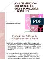 Aula - Políticas de Saúde, Morbidade e Mortalidade - 2015