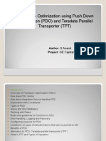 ETL Process Optimization Using Push Down Optimization (PDO) and Teradata Parallel Transporter (TPT)