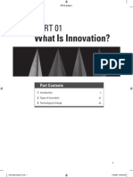 What Is Innovation?: Part Contents