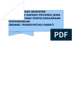 Download NASKAH AKADEMIK Perda Perhubungan Darat by karda d yayat SN27748553 doc pdf