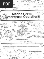 Marine Corps Cyberspace Operations FOUO Mcip-3-40-02 PDF