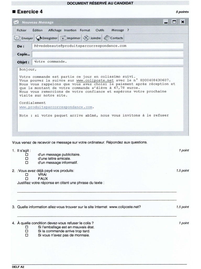 Exemples de Mails Formels Et Informels | PDF