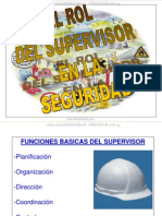 Curso Roles Funciones Supervisor Seguridad