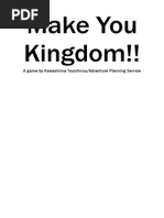 Make Your Kingdom (Fan Translation)