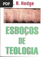 A. A. HODGE - Esboços de Teologia