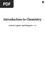 Introduction To Chemistry General Organic and Biological