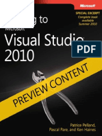 DRAFT Preview - Moving to Microsoft Visual Studio 2010 (VS2005)