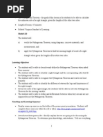 Download Pythagorean Theorem Lesson Plan by kayeebee SN27751923 doc pdf