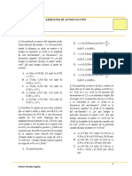 Ejercicios de Autoevalución-Fisica