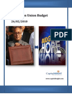 Union Budget India