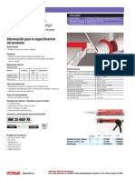 Sello Cortafuego - Hilti CP 606