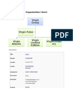 Virgin Group Organization Chart and Overview