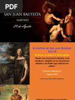 El Martirio de San Juan Bautista