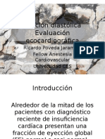 Echocardiographic Assessment of Diastolic Function