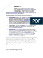 Paper On Marketing Research