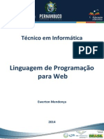 Caderno de INFO(Linguagem de Programação Para Web)