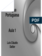 Aula_01  LP PORTUGUES