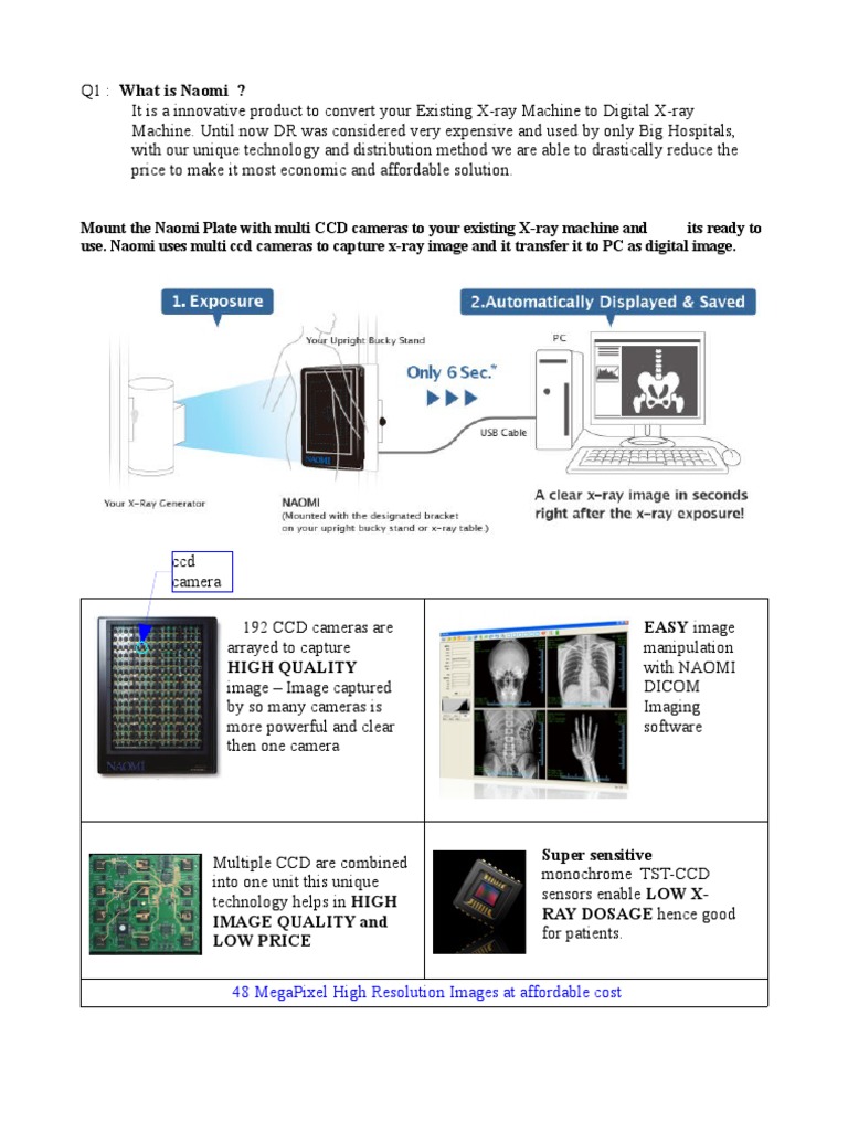 How To Convert Analouge XRay To Digital XRay Using Naomi DR PDF