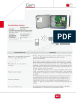 Catalogo Tecnico Receptor GSM BFT.L PDF