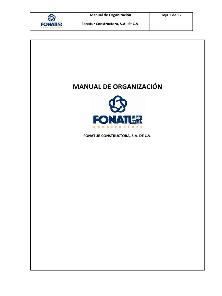 Manual de Una Constructora | PDF | Presupuesto | Planificación