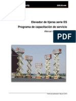 ST425 - Electric Scissor Lift Spanish Participant Manual PDF