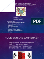 Barreras de La Comunicacion