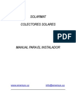 Manual_instaladores Colector Solar