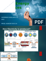 Unusual energy sources from waste products