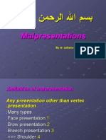 Malpresentations