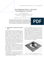 2000 Artigo Sinnecker MateriaisMagneticosFerromagneticos