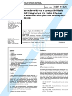 NBR 14306 - Proteção elétrica e compatibilidade eletromagnética em redes internas de telecomunicações em edificações - Pr-1.pdf