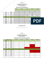 Horario Da Sala de a