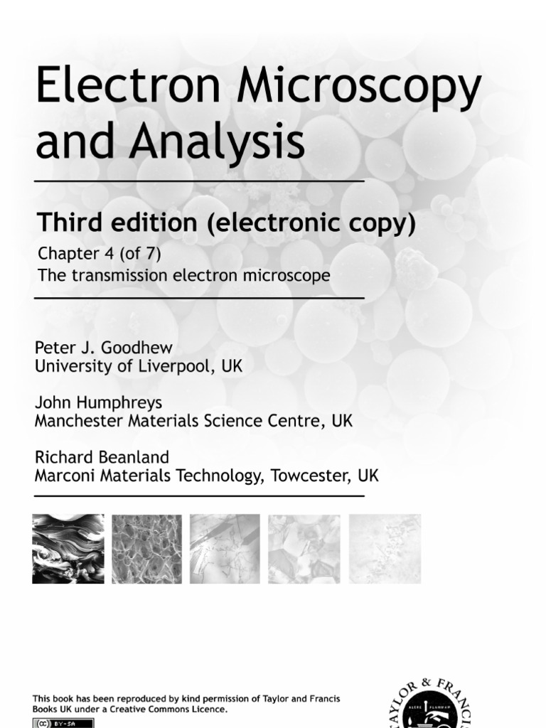 Transmission Electron Microscopy Guide | PDF | Microscope | Electron