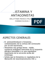 Histamina y Antagonistas