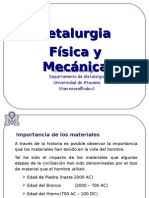 Introducción Metalurgia Fisica y Mecanica