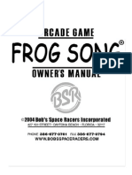 Frog Song Arcade Manual