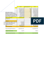 Ingresos y egresos empresa lácteos 2013-2014